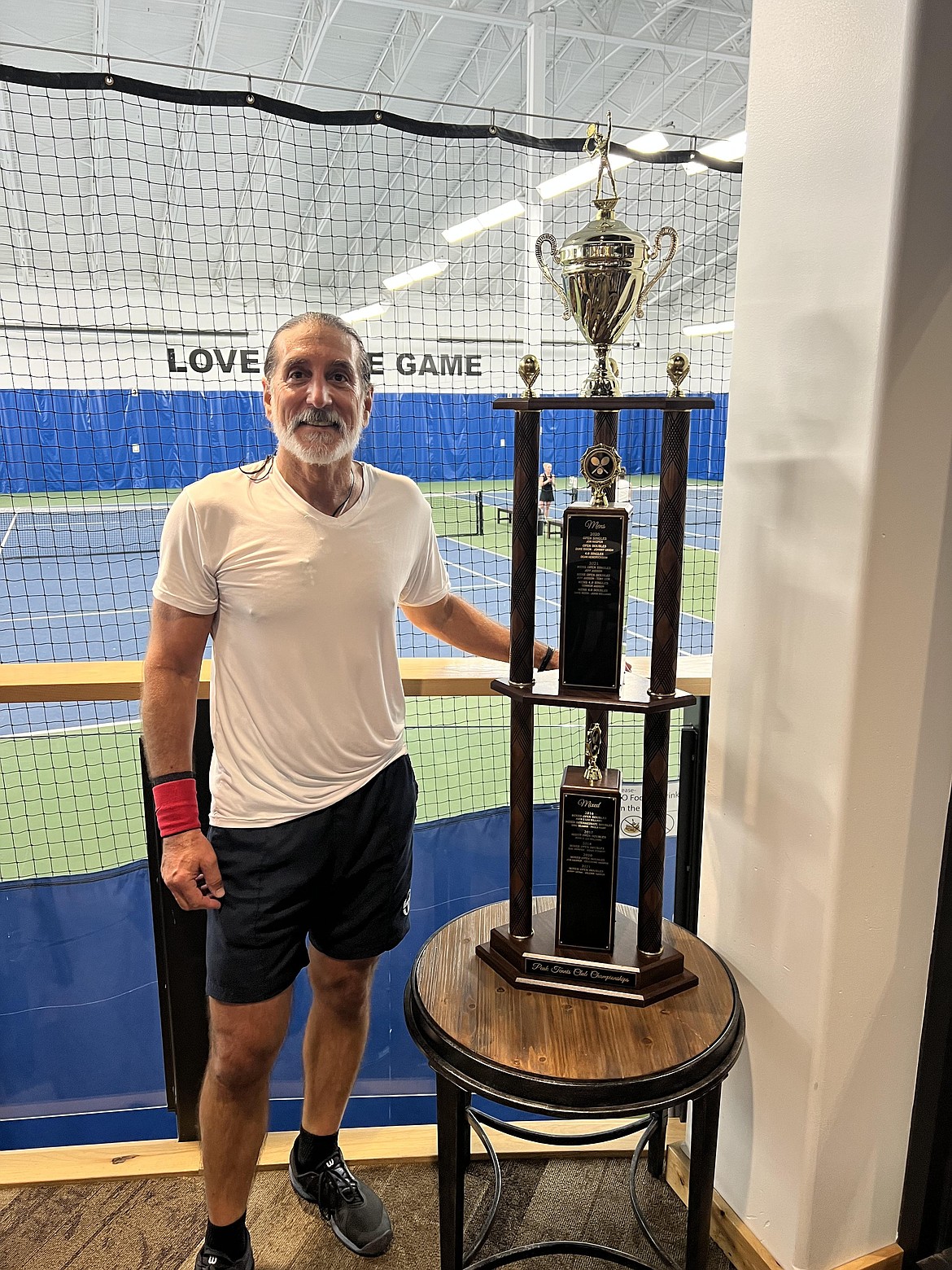 Courtesy photo
The men's 4.0 singles champion in the recent Peak Hayden tennis member tournament was Eric Seaman, who defeated Larry West 6-4, 7-5.