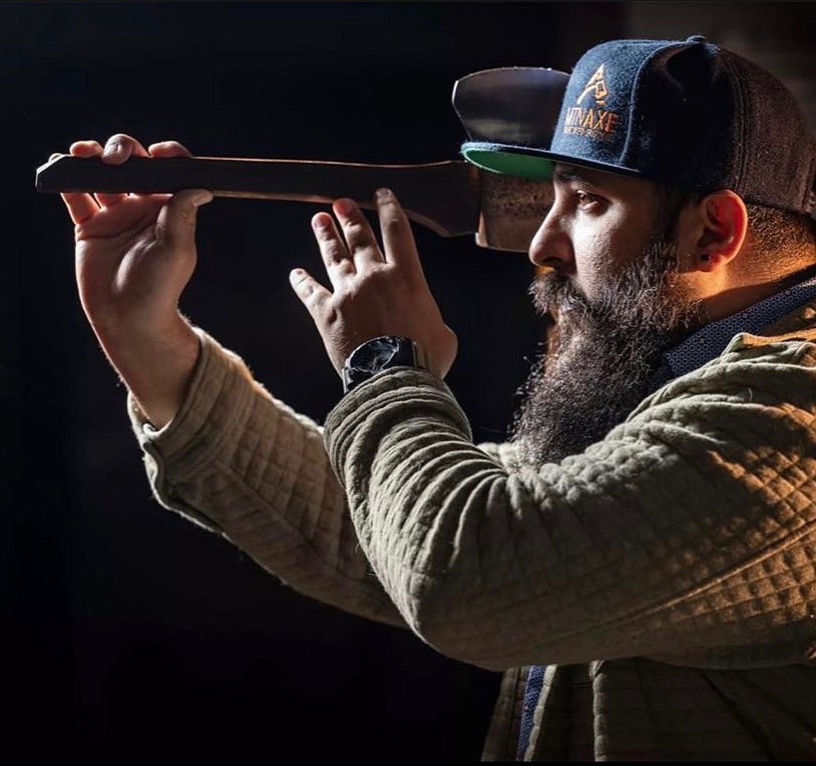 Miguel Tamburini, who owns Jumping Jackalope Axe Throwing locations in Coeur d'Alene, Spokane, Sandpoint and Kalispell, will compete in the World Axe Throwing Championship in Wisconsin starting Thursday.