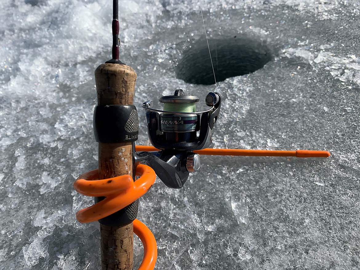 Add a slotted spoon or ice scoop to your tackle box. Having a tool that isn’t your bare hand to scoop out the slush around an ice hole is a game changer. Don’t be caught without one.