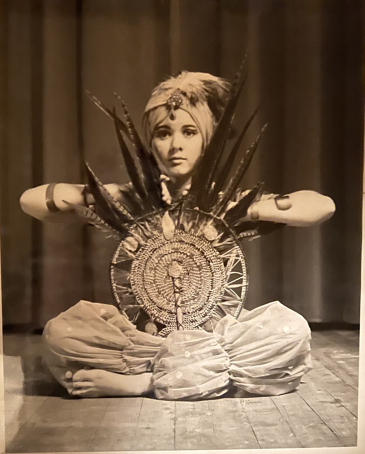 Carol (Brannan) Sullivan performs the role of the Arabian dancer with the Marin Ballet Co. in California - circa 1968-'69. She also performed the Snowflake, Chinese and Main Flower roles.(photo provided)