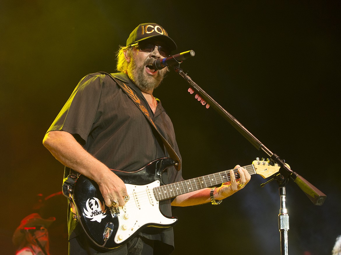 Hank Williams, Jr. performs at The BB&T Pavilion in Camden, N.J., on Aug. 19, 2017. (Photo by Owen Sweeney/Invision/AP, File)