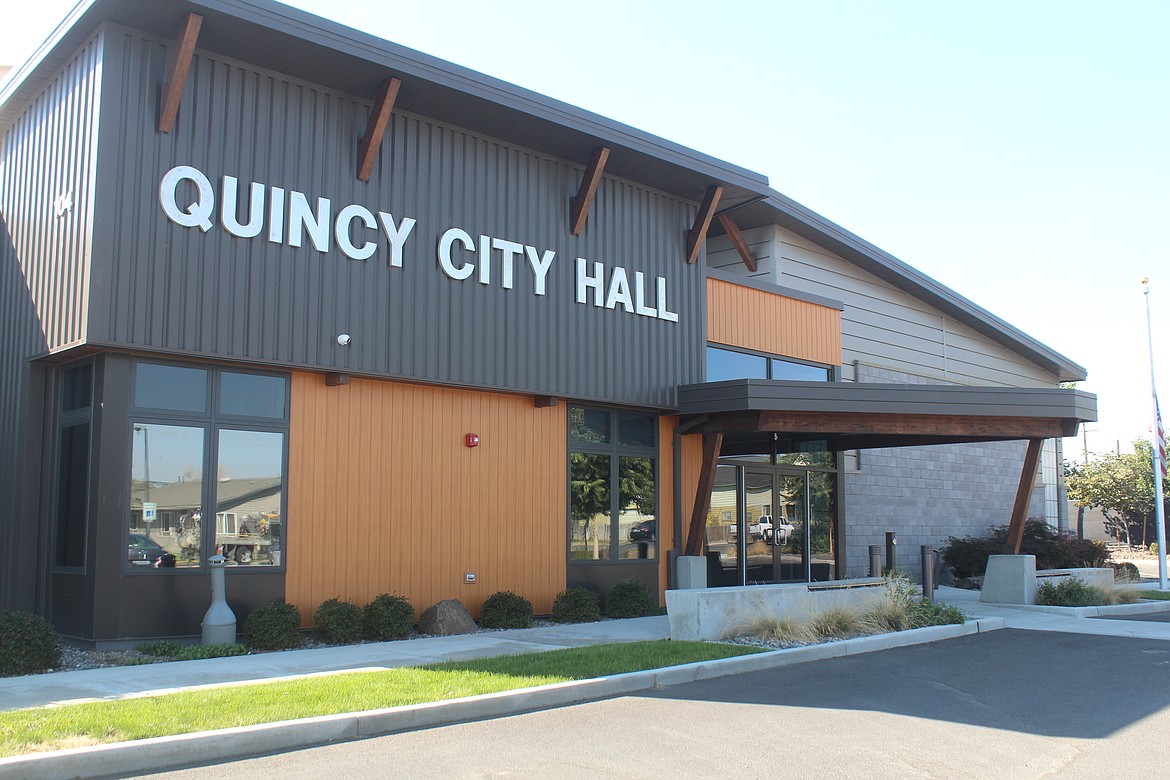 The Quincy City Council (Quincy City Hall is pictured) has ratified a contract between the union representing public works employees and the city.