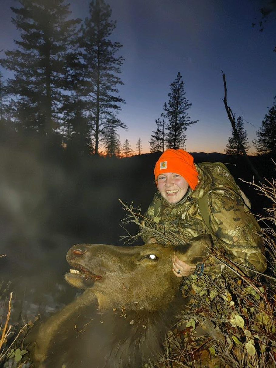 "This picture is my dream come true, getting the sunset up the CDA River in the background!"