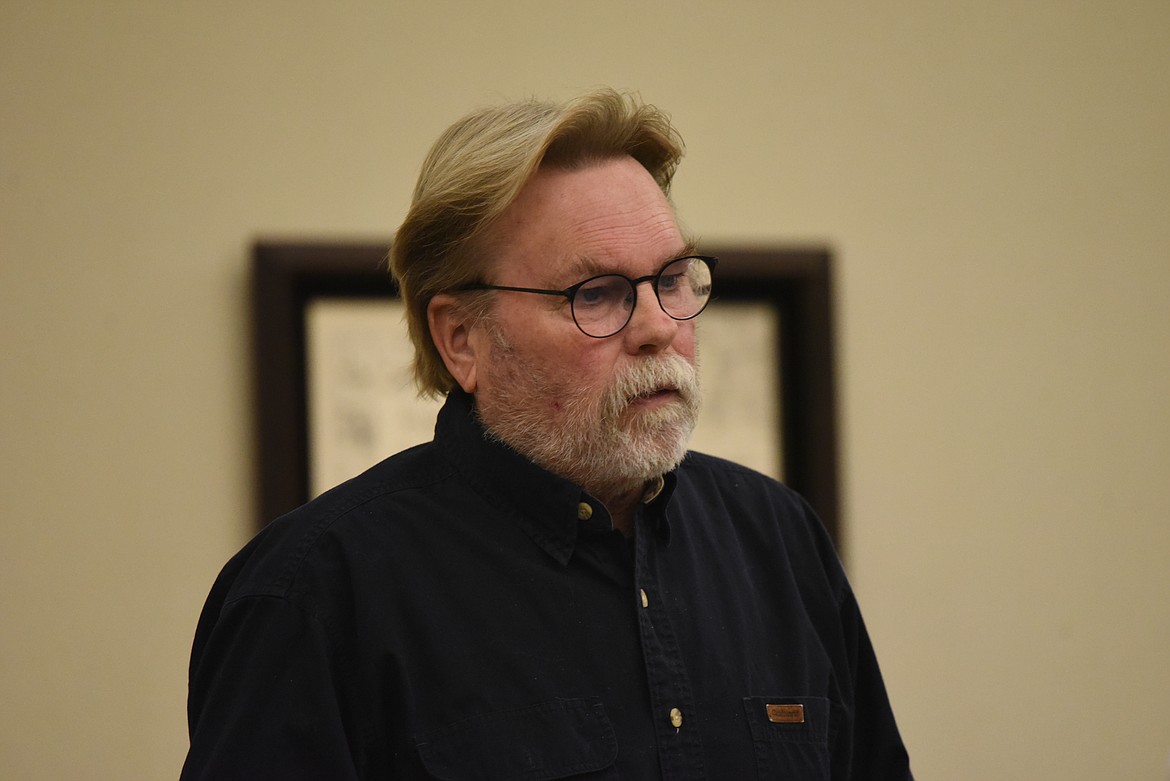 Robert Alan Ellis appears in Flathead County District Court on Dec. 1 for his sentencing. (Derrick Perkins/Daily Inter Lake)