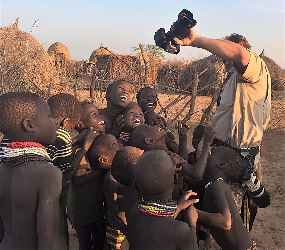 Photographer Bruce Miller shares images of kids from a Nyangatom Tribe village in the Omo Valley, Ethiopia. (photo provided)