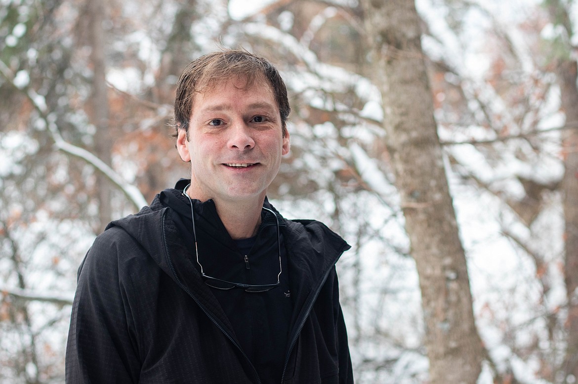 Conservationist Michael Jamison poses for a portrait near his home in Whitefish, MT on Dec. 8, 2022. (Kate Heston/Daily Inter Lake)