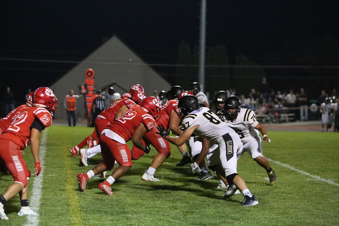 The Royal offensive line paved the way for more than 2,300 rushing yards this season. Royal’s senior Detton Jenks, junior Juan Morales and senior Rayce Eilers were all named as first-team offensive lineman in the South Central Athletic Conference. Freshman offensive lineman Abel Garcia was named to the second team.