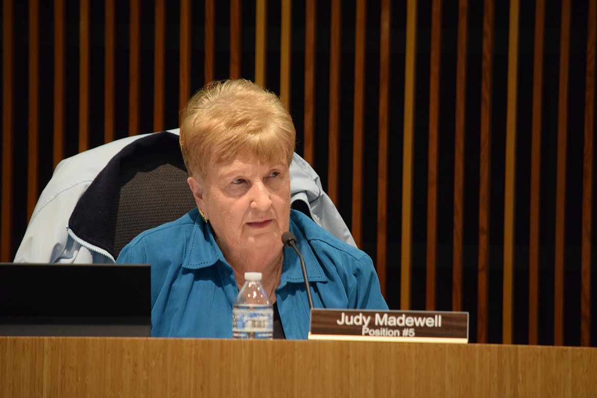 Moses Lake City Council Member Judy Madewell expressed concerns at a regular meeting on Tuesday about the city’s decision to label the new police department a “Community Services Center.”