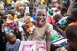 Volunteers send Christmas joy to children overseas