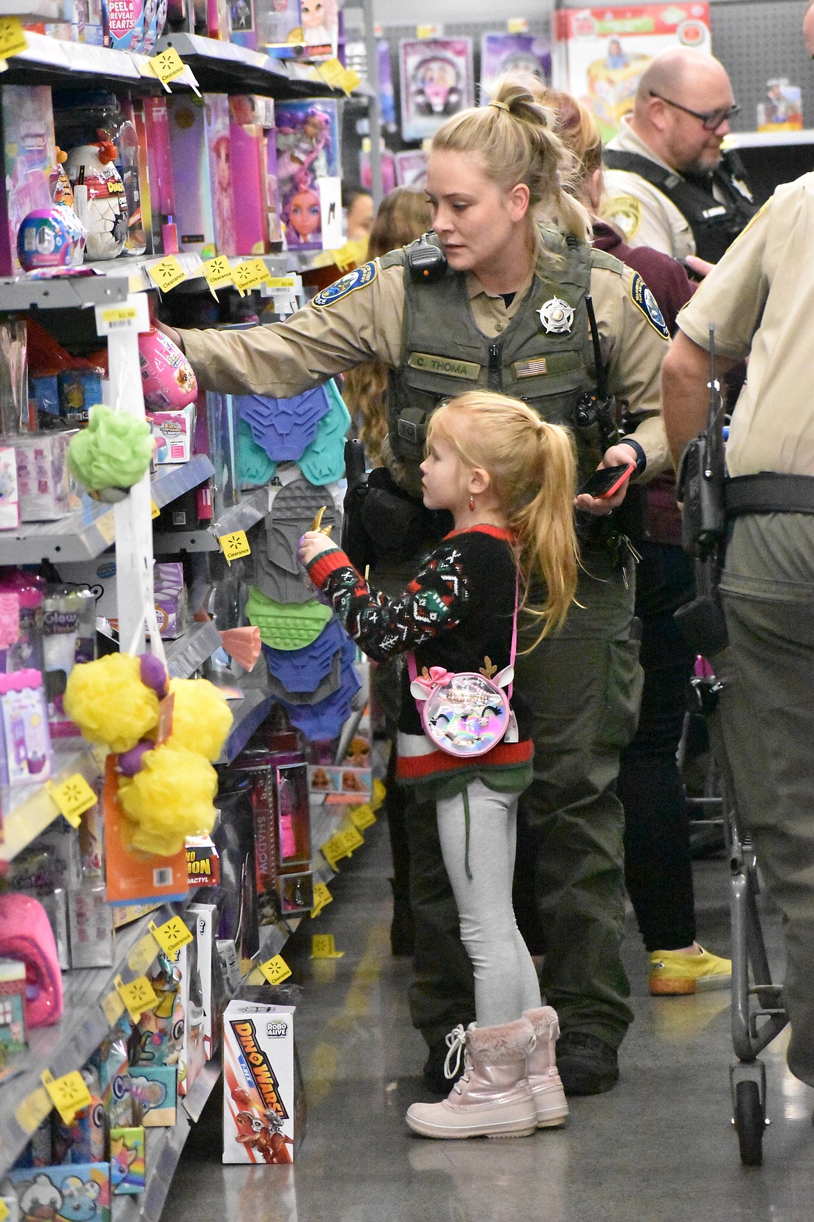 Washington Department of Fish and Wildlife was one of four agencies involved in the 2022 Shop with a Cop held in Moses Lake last week.