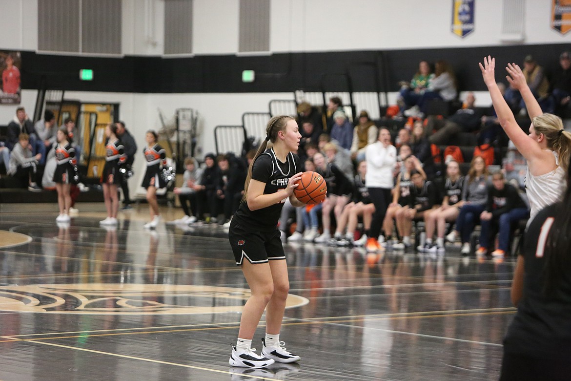 Ephrata junior Addison Mills led the Tigers in scoring with 24 points in the Tiger’s 54-42 win over Royal on Tuesday night.