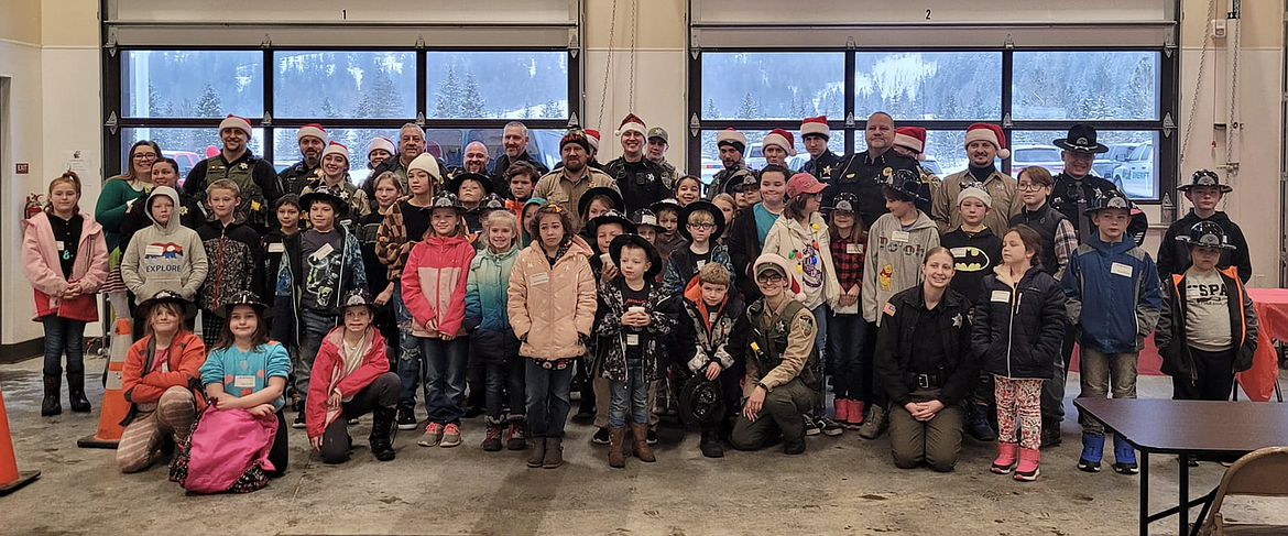 The 2022 Shop-with-a-Cop event treated more than 90 local children to a Walmart shopping spree to buy gifts for themselves and for family members.