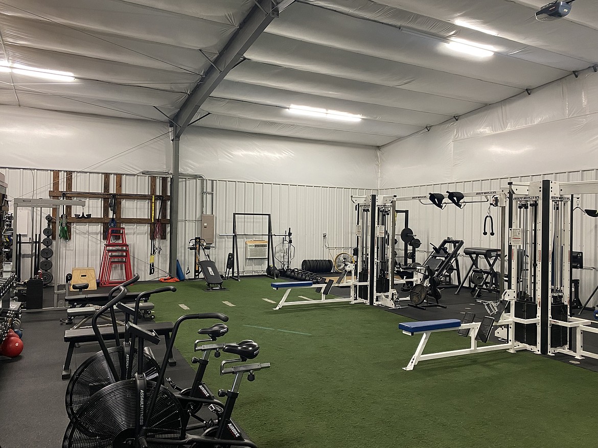 The Grind Gym has many pieces of equipment and exercise machines for gymgoers to use during classes.