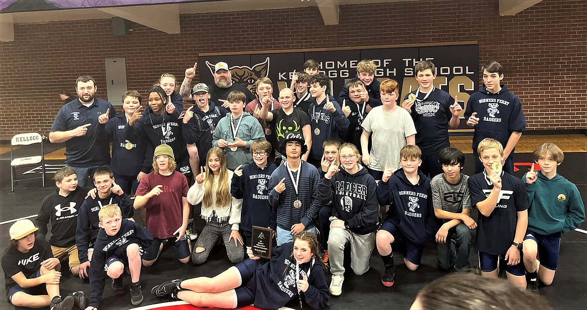 BCMS wrestling district champs Bonners Ferry Herald