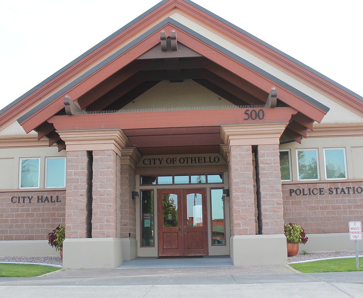 Upgrades to Othello City Hall, pictured, are part of the city’s 2023 budget.