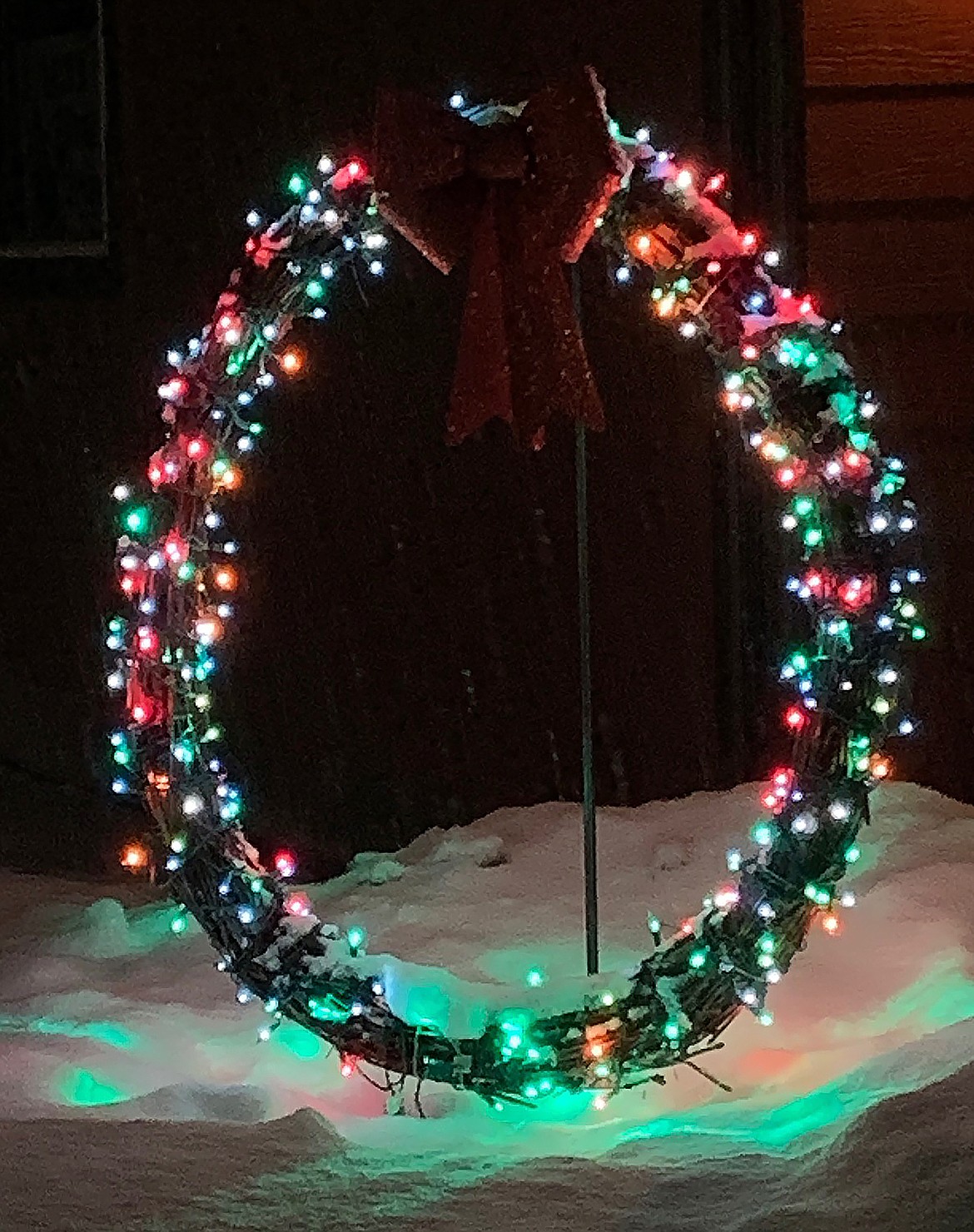 Donna Davis shared this Best Shot of the beauty of Christmas lights. If you have a photo that you took that you would like to see run as a Best Shot or I Took The Bee send it in to the Bonner County Daily Bee, P.O. Box 159, Sandpoint, Idaho, 83864; or drop them off at 310 Church St., Sandpoint. You may also email your pictures in to the Bonner County Daily Bee along with your name, caption information, hometown and phone number to news@bonnercountydailybee.com.