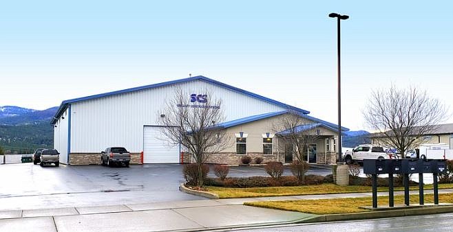 The Specialty Construction Services building is located at 991 Innovation Way in Post Falls.