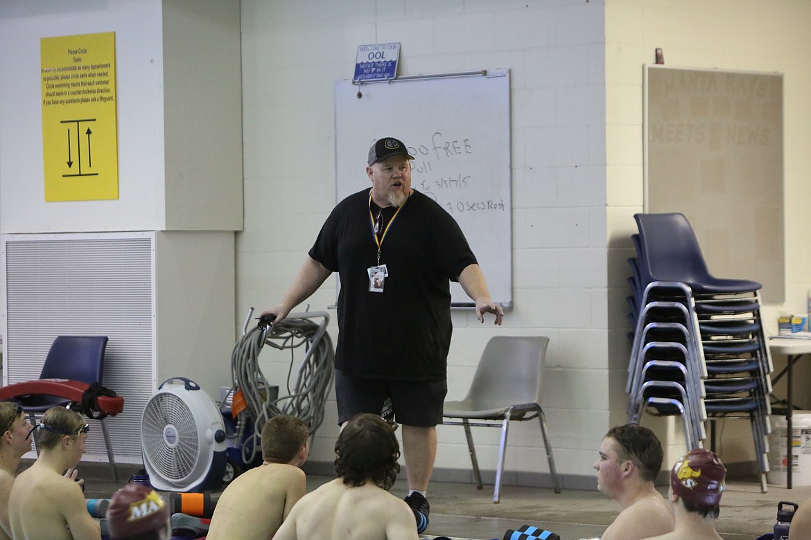 Moses Lake swim and dive Head Coach Jason Hart took over the job this year, and still commutes to Moses Lake every day from Tri-Cities.