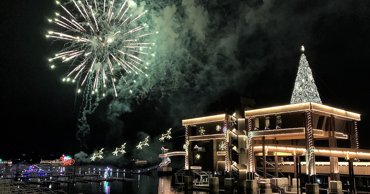 Lighting up the sky on New Year