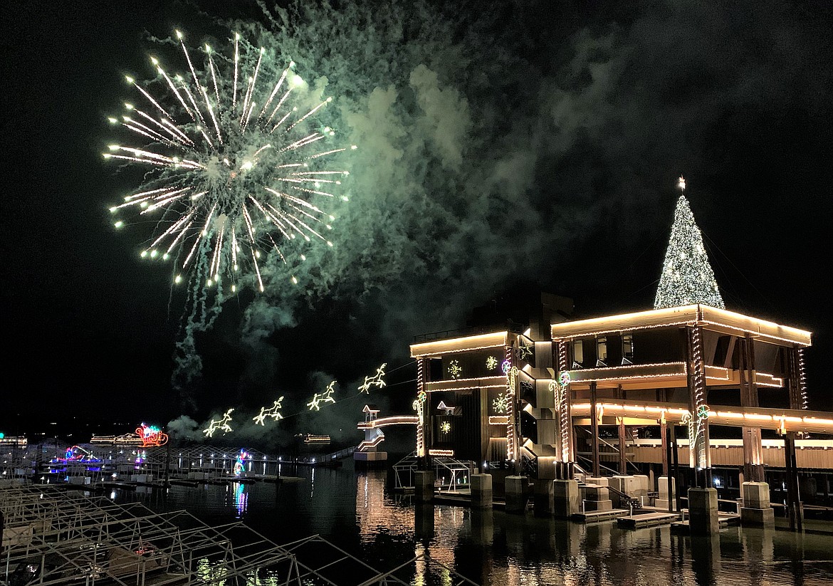 Lighting up the sky on New Year's Eve Coeur d'Alene Press