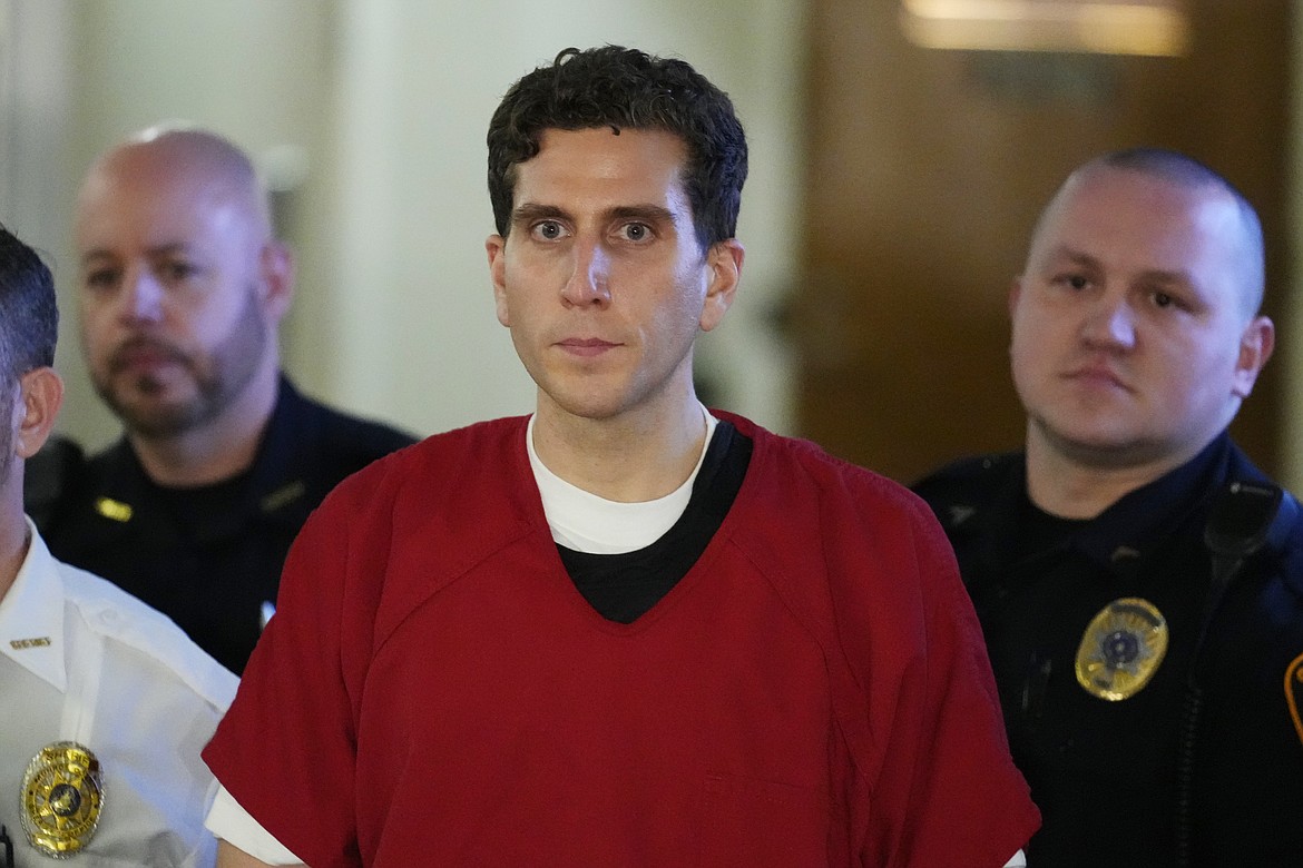 Bryan Kohberger, who is accused of killing four University of Idaho students, is escorted to an extradition hearing at the Monroe County Courthouse in Stroudsburg, Pa., Tuesday, Jan. 3, 2023.