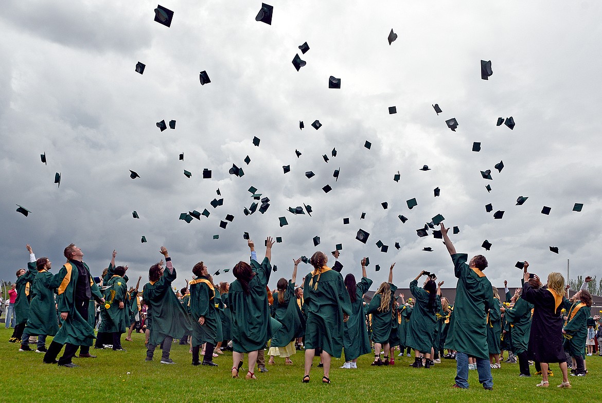 Whitefish High School graduated 131 seniors with the Class of 2022. (Whitney England/Whitefish Pilot)