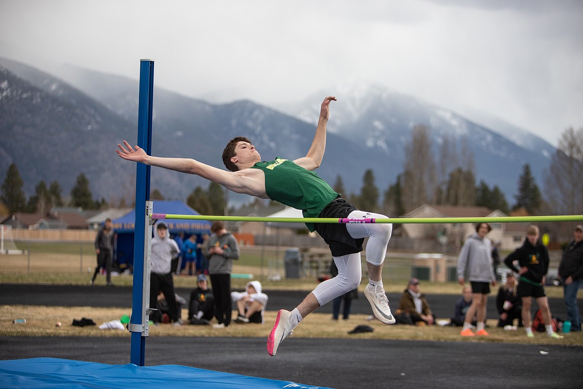 A high jumper with a nice view. (JP Edge photo)