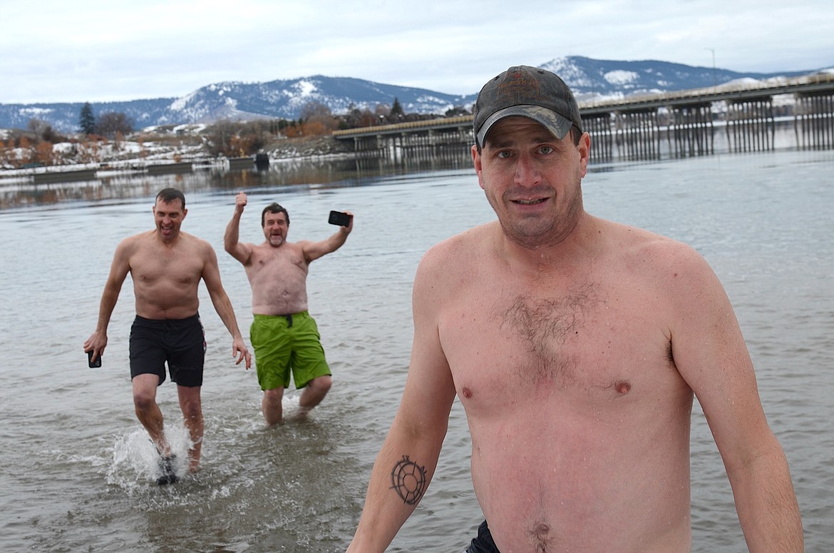 Kurt Lindeman of Kalispell has been participating in the Polar Plunge for about a decade, and credits his former colleague Dave Bull with first coaxing him to take the plunge. (Ktisti Niemeyer/Lake County Leader