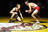 Mavericks boys wrestlers get convincing dual meet win