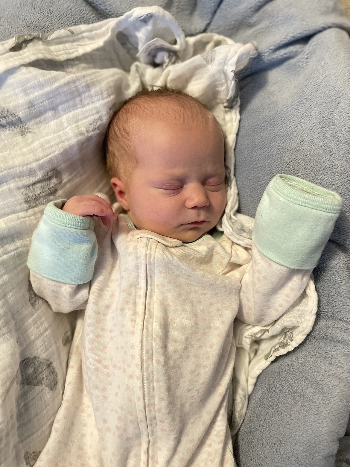 Adalie Mae Alexander was born to Sterling and Emily Alexander on Dec. 14, 2022, at Family Birth Services. Adalie weighed 8 pounds, 1 1/2 ounces and was 22 inches long. She was welcomed also by her sister Amara. She was delivered by Joyce Vogel, licensed midwife.