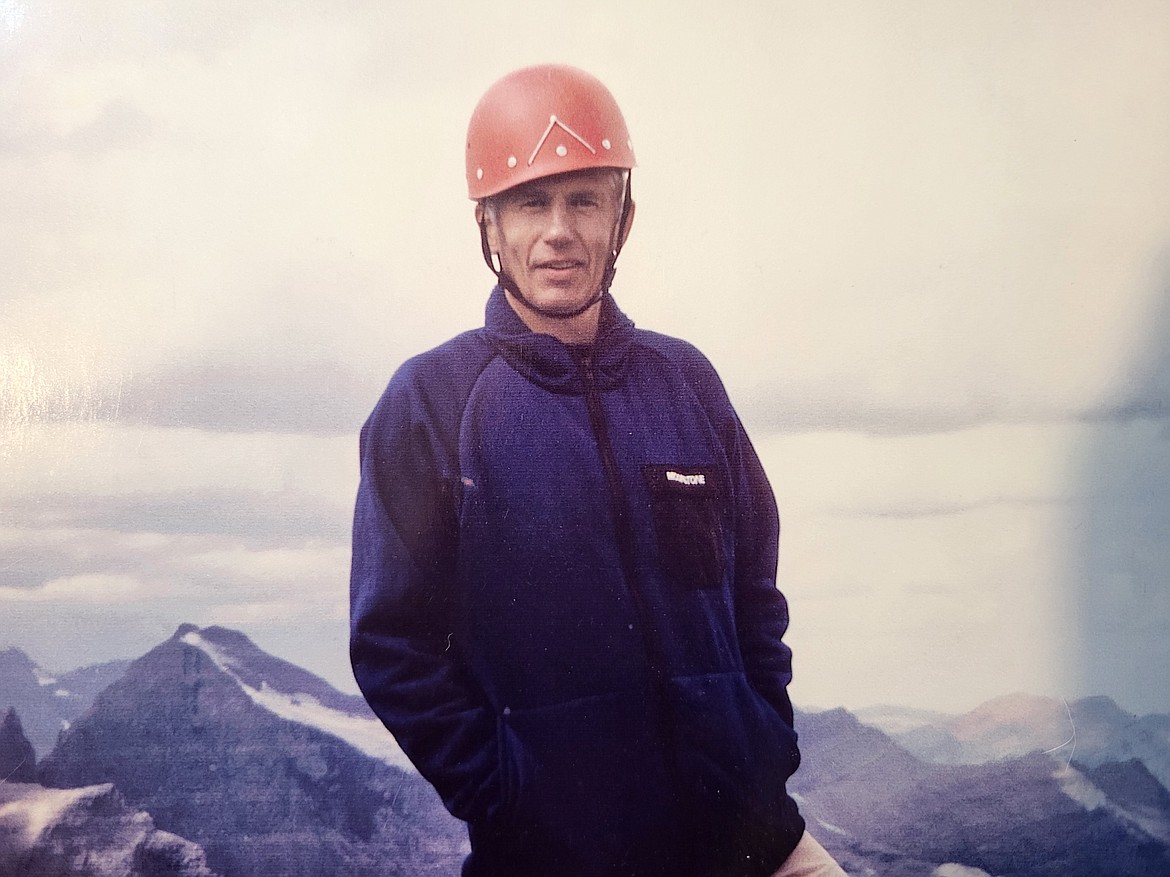 Denis Twohig on the summit of Mount St. Nicholas in Glacier National Park. (Photo provided)