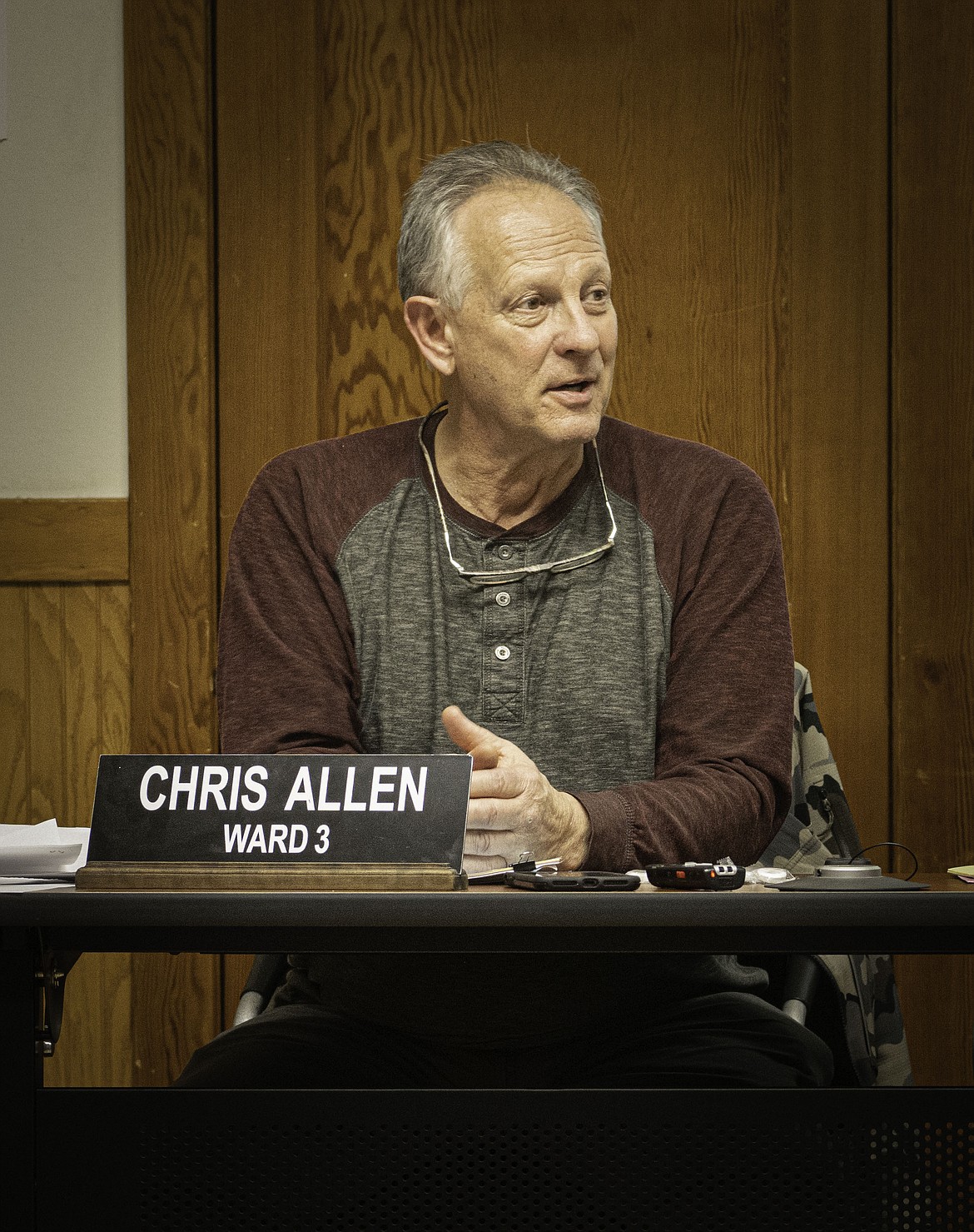 Chris Allen was selected to be interim mayor of Plains at last week's council meeting. (Tracy Scott/Valley Press)