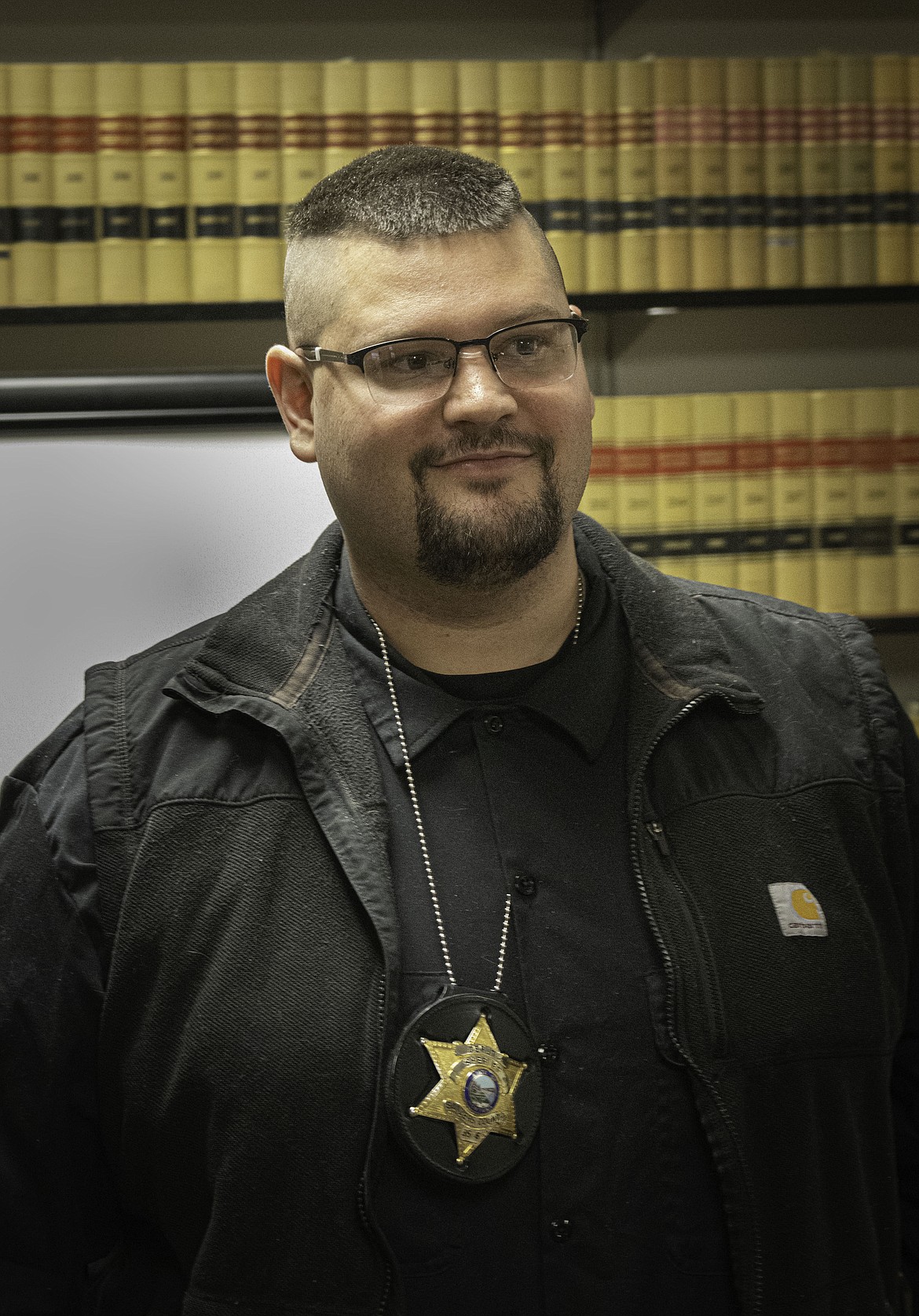 Deputy Devin Wegener of the Sanders County Sheriff’s Office. (Tracy Scott/Valley Press)