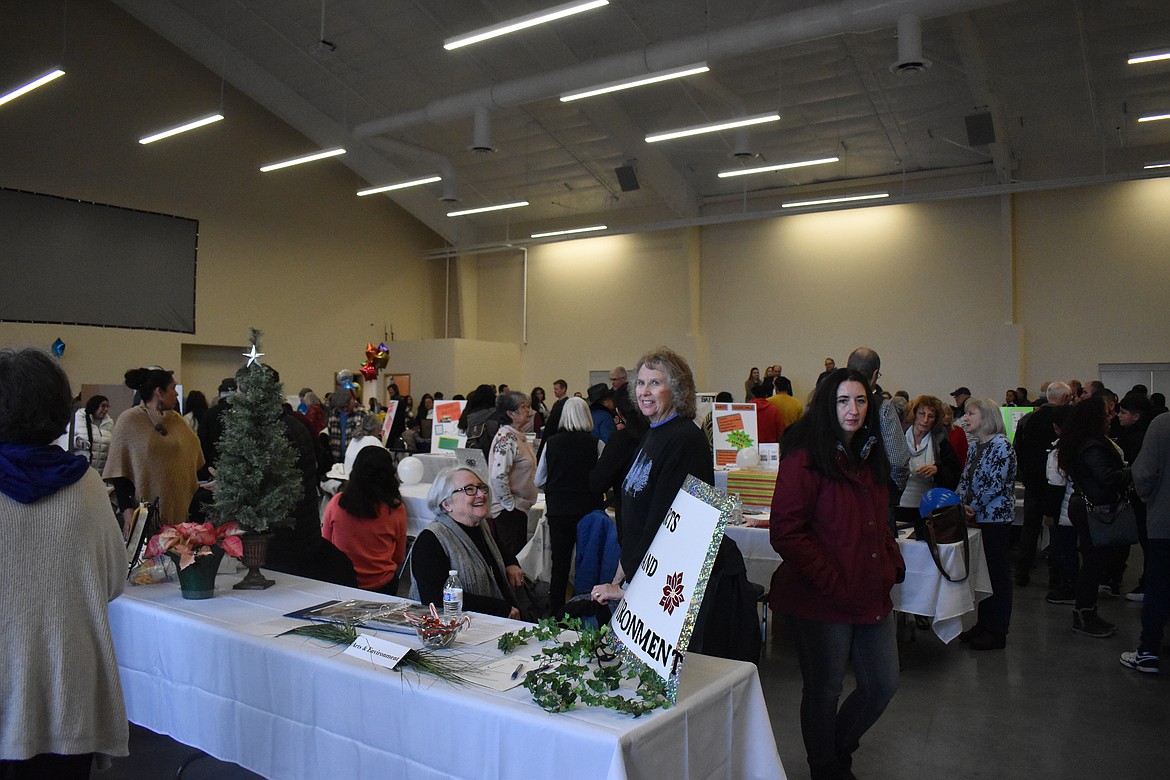 The open house featured booths highlighting various ministry groups within the parish including choir, a soup kitchen and rosary makers – among others.