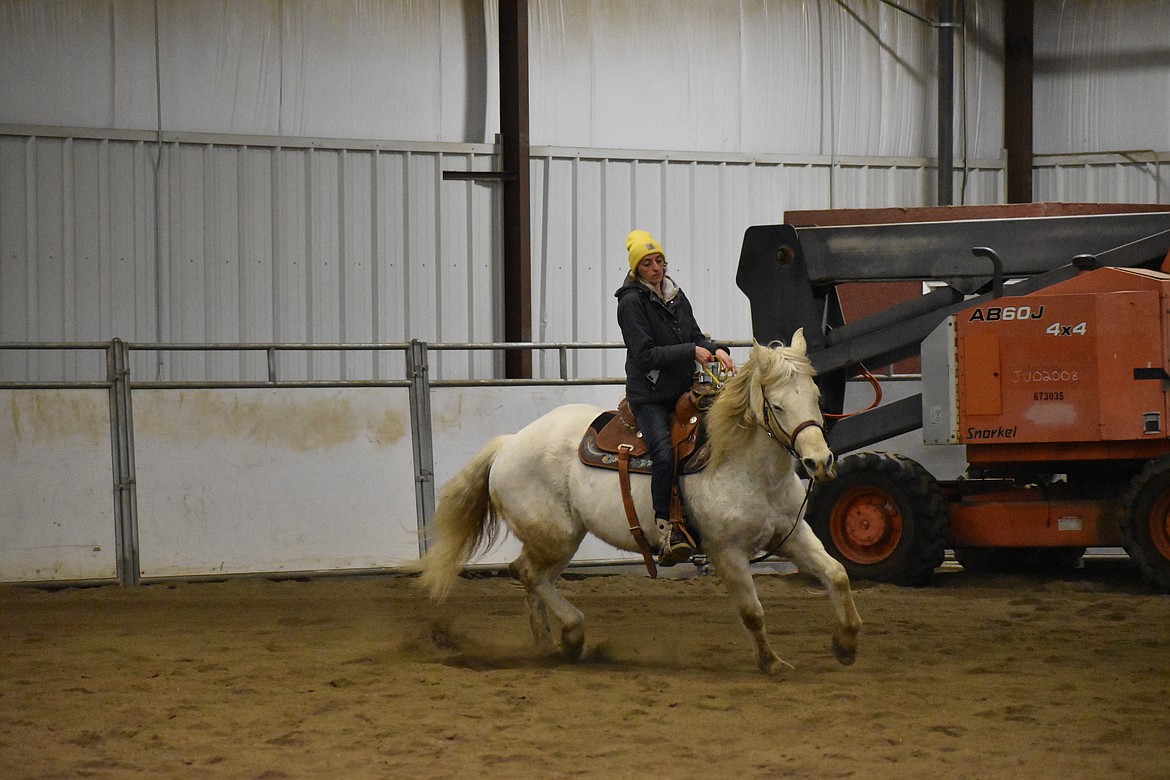 The posse has a dozen members but was down to only a handful this past year. She said there were as many as 50 on their roster prior to covid.