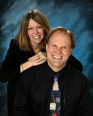 Scott Thomson and his wife, fellow North Idaho Charter STEM Academy founder Colleen Thomson.