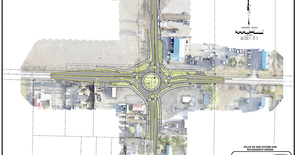 Open house will feature possible HaydenAtlas roundabout Coeur d