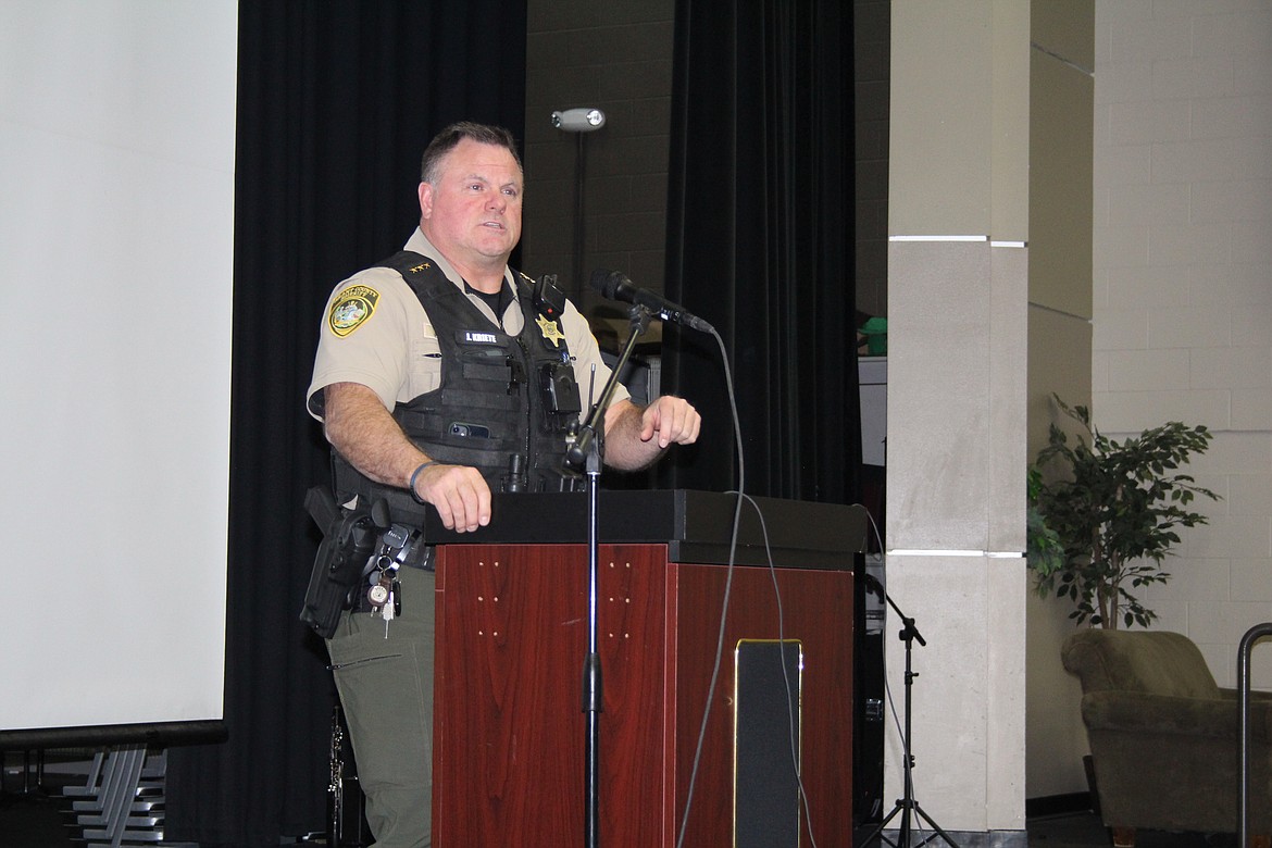 Grant County Sheriff Joe Kriete, pictured, said personnel shortages led to the decision by his department to terminate law enforcement service contracts with Desert Aire and Coulee City.