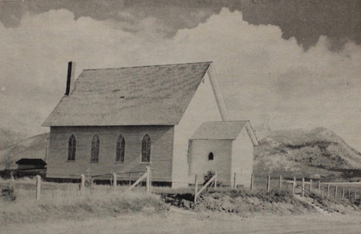 The old Bethany Lutheran Church, built in 1919 and moved in 1961. (photo courtesy of Lloyd Hockerson and Henry Marken)