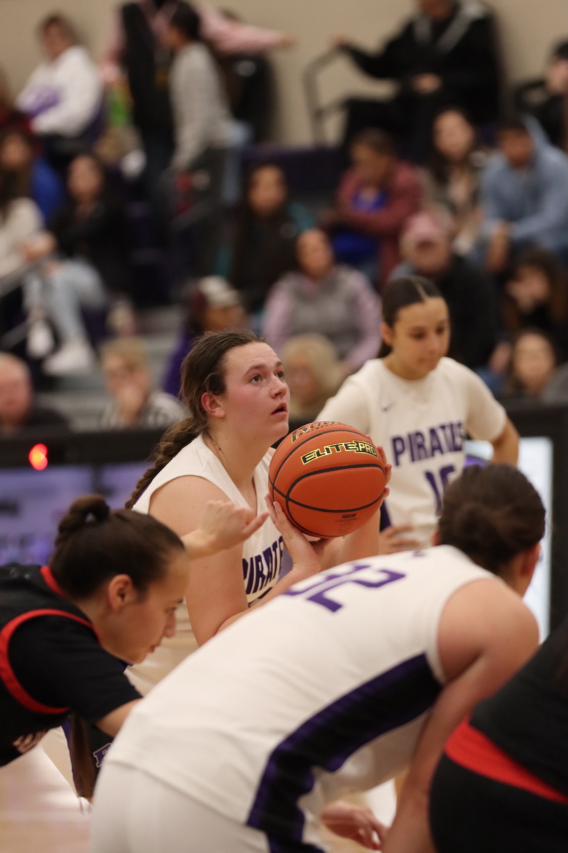 Lady Pirates bested Whitefish during Friday's shootout in Polson. (Photo by Niki Graham)