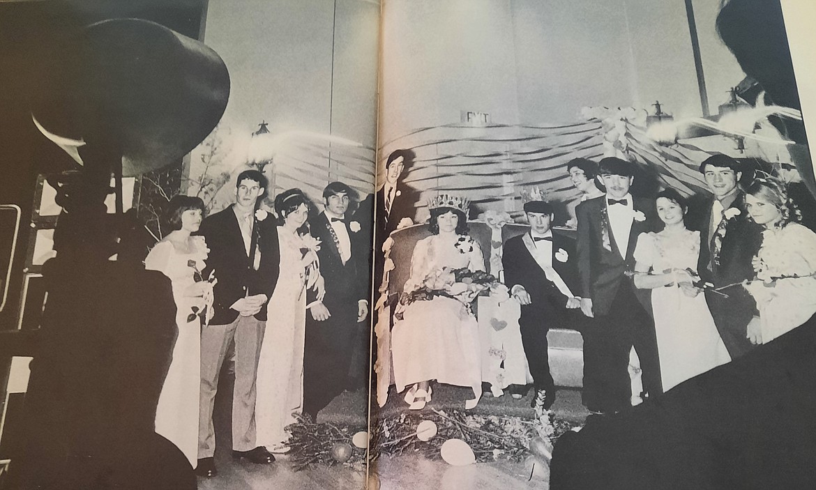Life photographer Leon Kuzmanoff’s photo of 1971 CHS Junior Prom royalty.