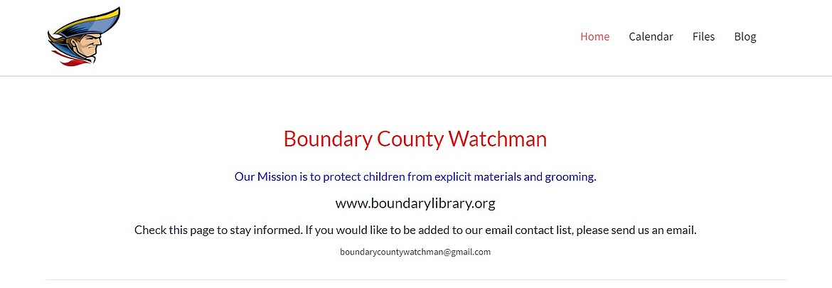 Boundary County Watchman now on the website named Boundary Library. The website is not associated with the Boundary County Library.