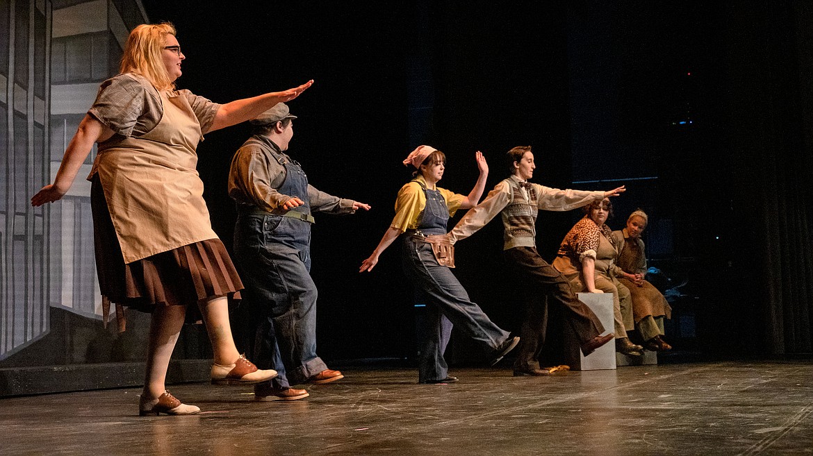 NIC Theatre department holds a dress rehearsal for “A Midsummer Night’s Dream” on April 11, 2022, at the Boswell Hall Schuler Performing Arts Center on NIC’s main campus in Coeur d’Alene.