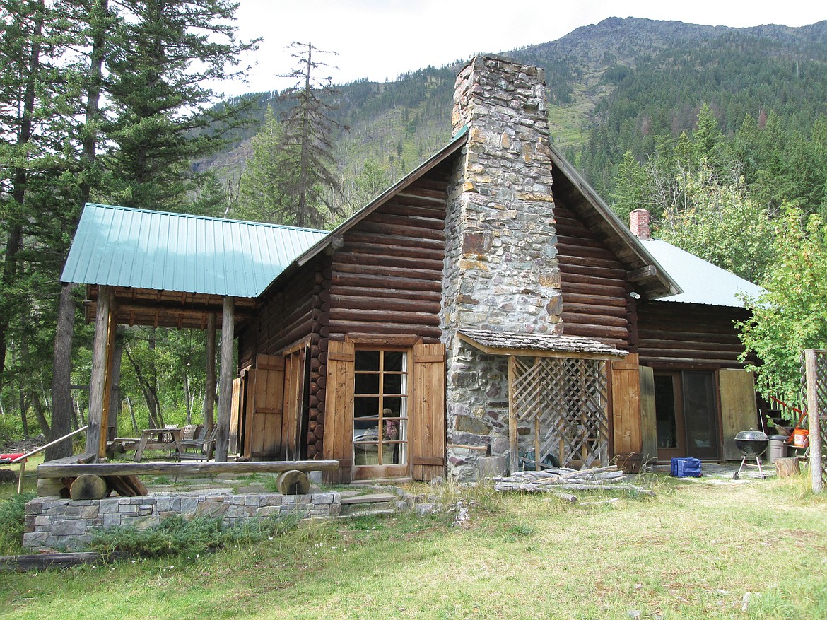 The main cabin at the Burton K. Wheeler property on Lake McDonald in Glacier National Park. (Hungry Horse News FILE)