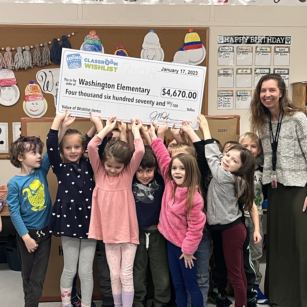 Lottery grant delivers classroom cubbies | Bonner County Daily Bee