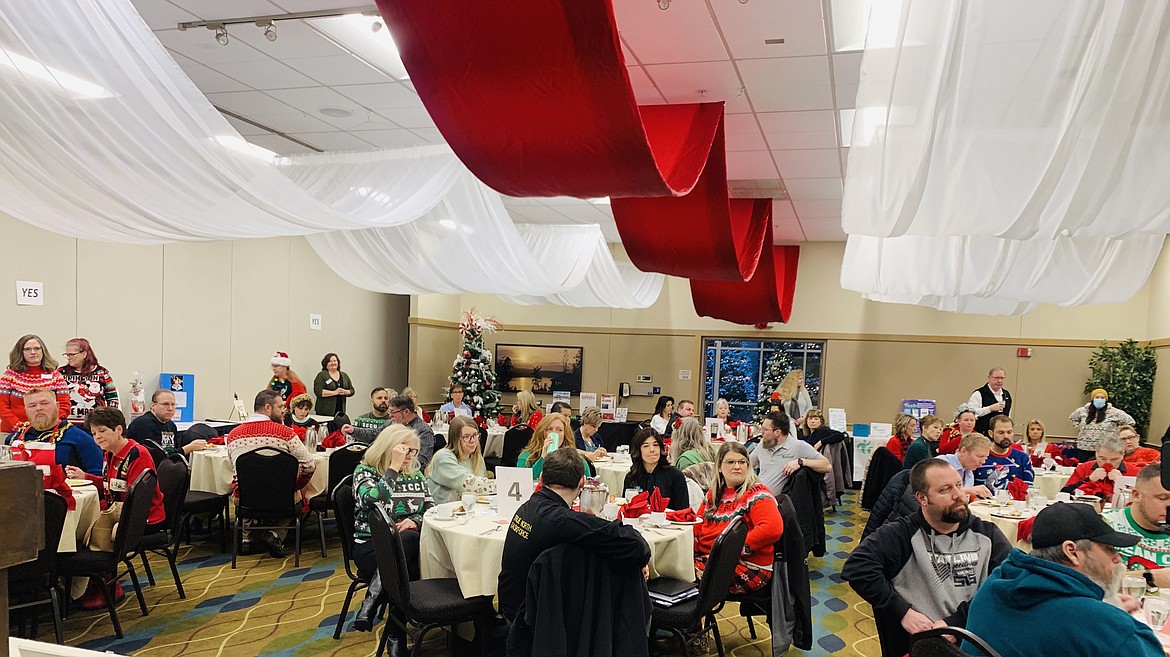 December Networking, Breakfast & Connections Ugly Sweater Christmas Party for the Hayden Chamber of Commerce.