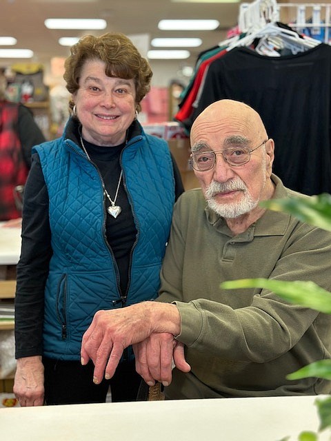 Adrienne and Bruce Winters of Holiday's Hallmark & Florist in Coeur d'Alene.