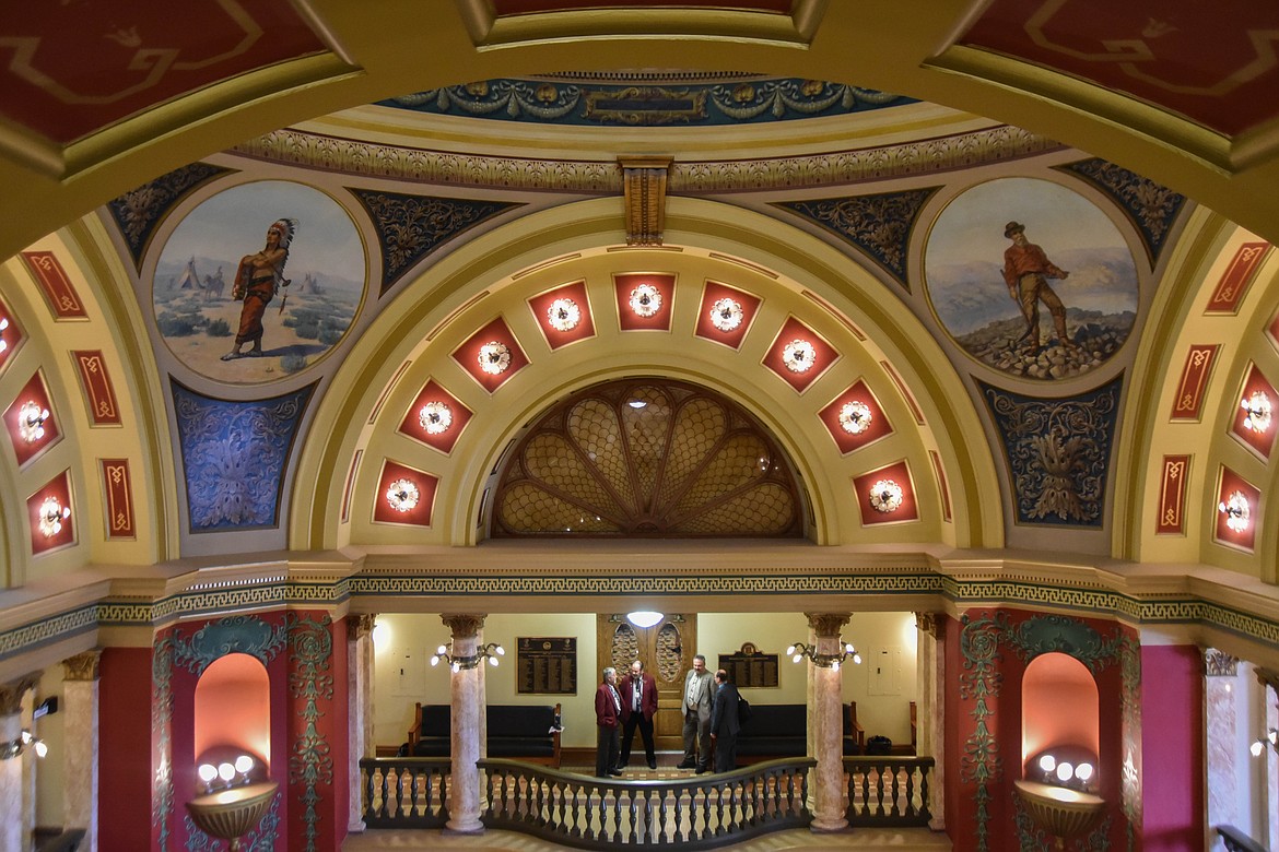 The Montana State Capitol is seen on Jan. 19, 2023. (Kate Heston/Daily Inter Lake)