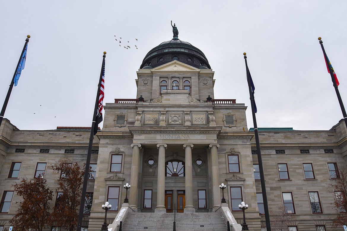 The Montana State Capitol is seen on Jan. 19, 2023. (Kate Heston/Daily Inter Lake)