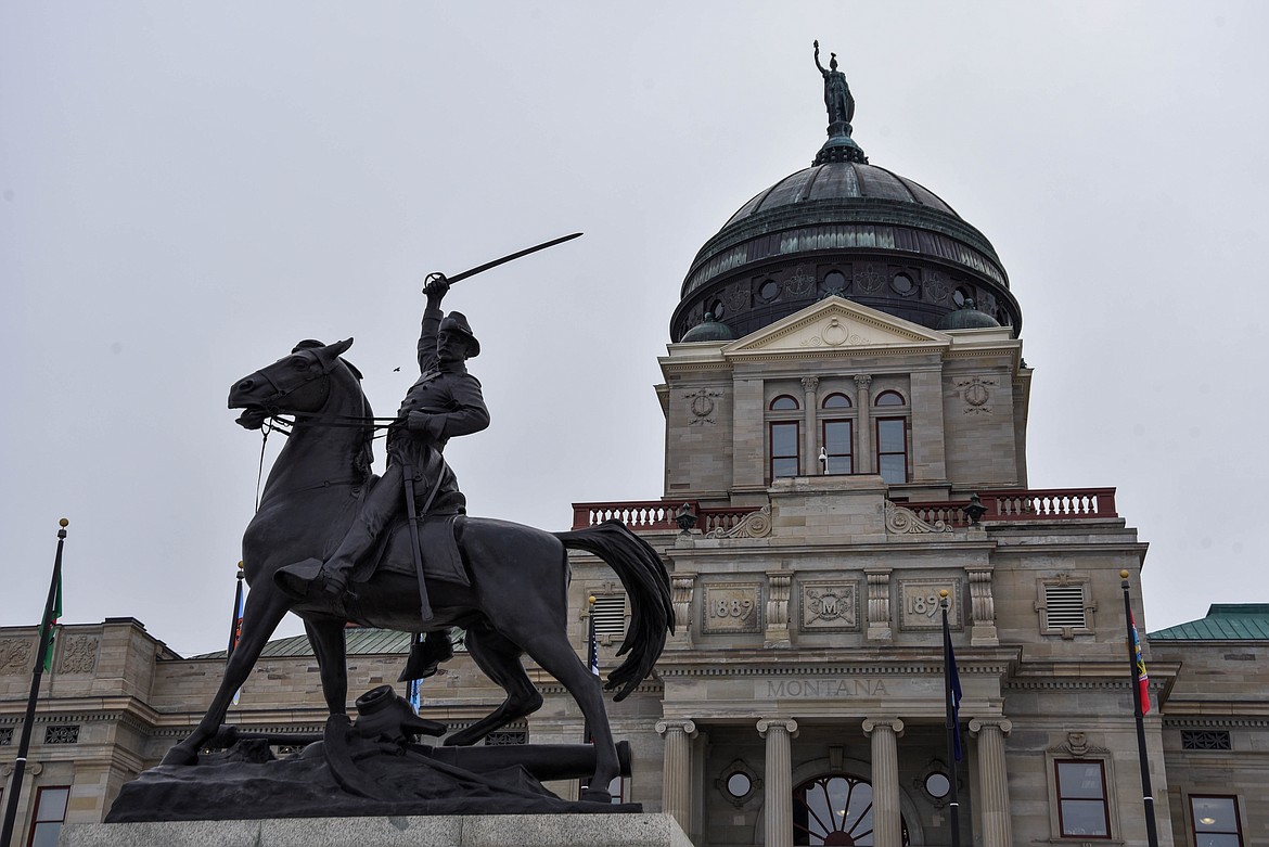 The Montana State Capitol is seen on Jan. 19, 2023. (Kate Heston/Daily Inter Lake)